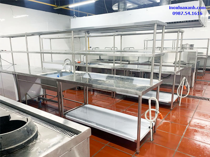 báo giá bàn inox công nghiệp giá rẻ