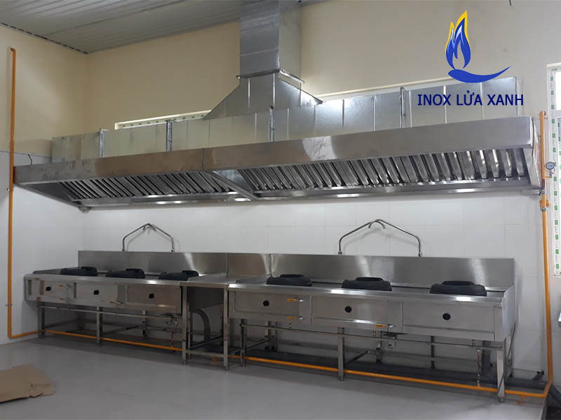 bếp á công nghiệp inox