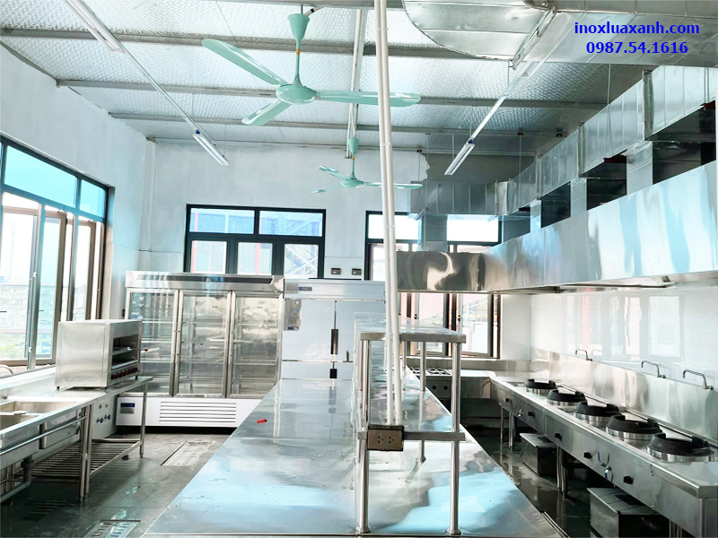 bếp công nghiệp inox 304