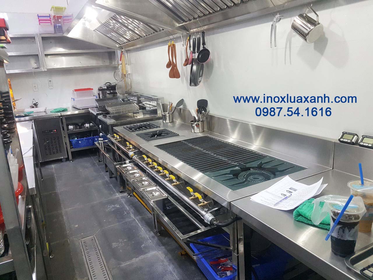 Bếp công nghiệp nhà hàng chất lượng cao