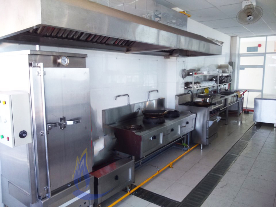 Bếp inox công nghiệp