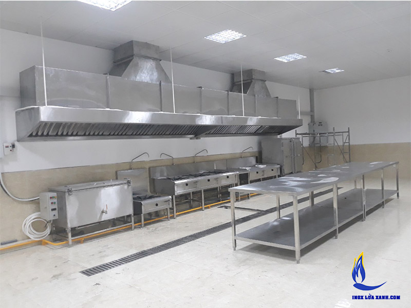 Bếp inox công nghiêp