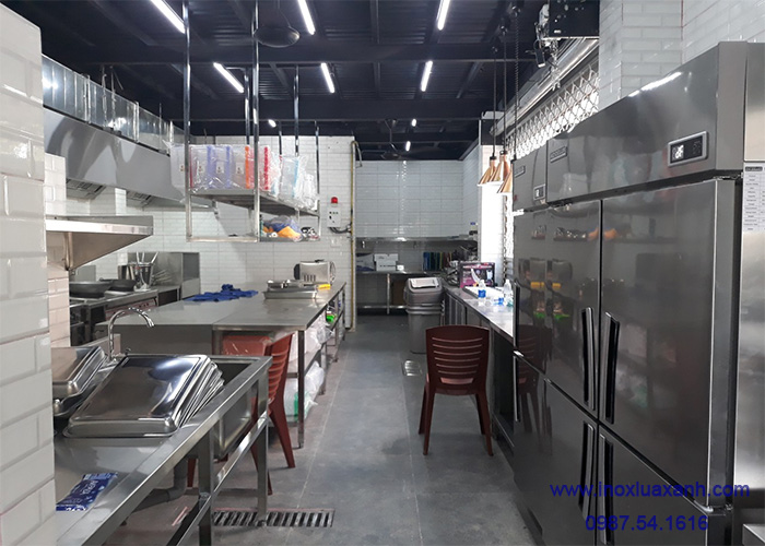 Bếp inox nhà hàng