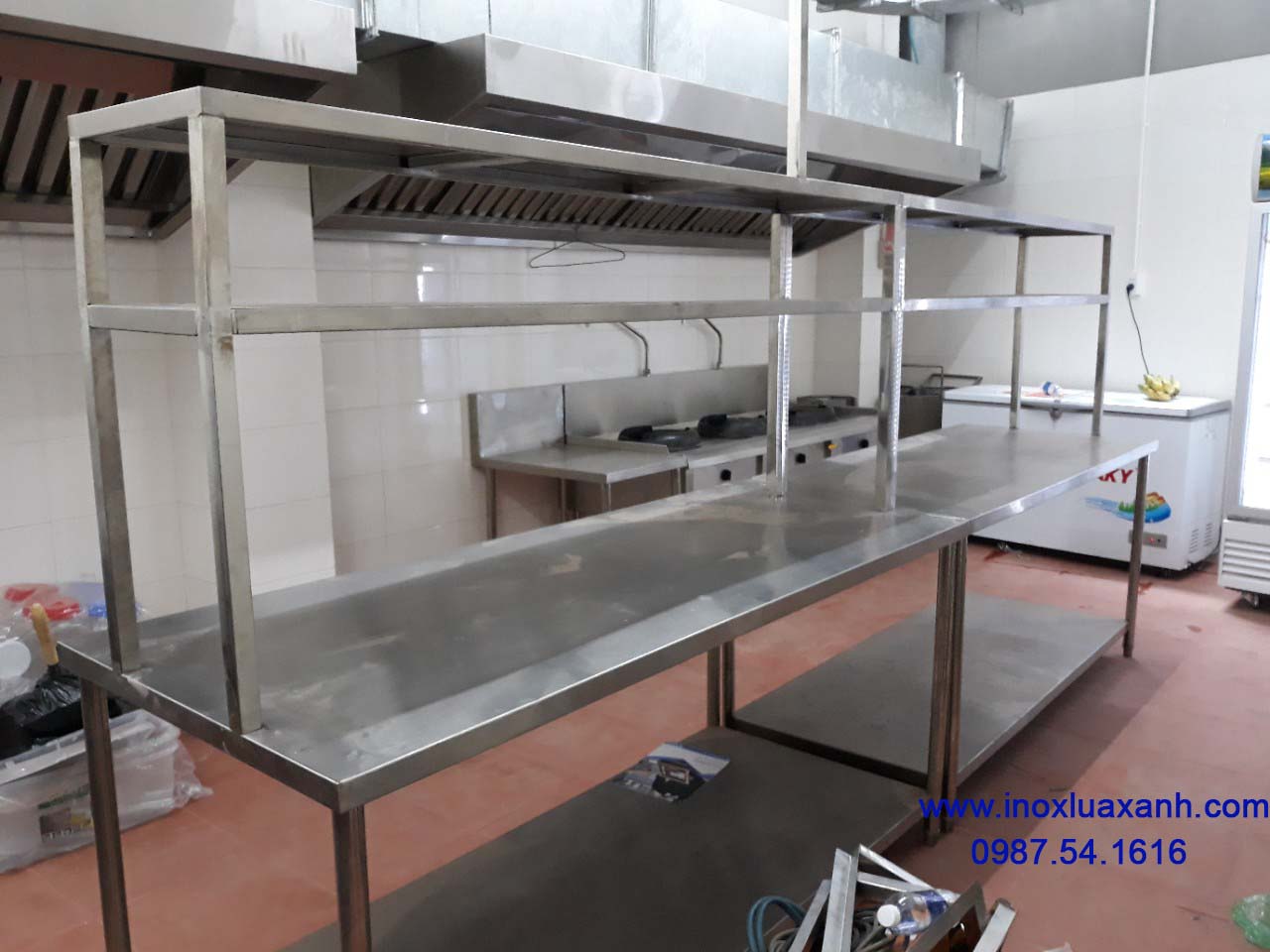 Bếp inox nhà hàng