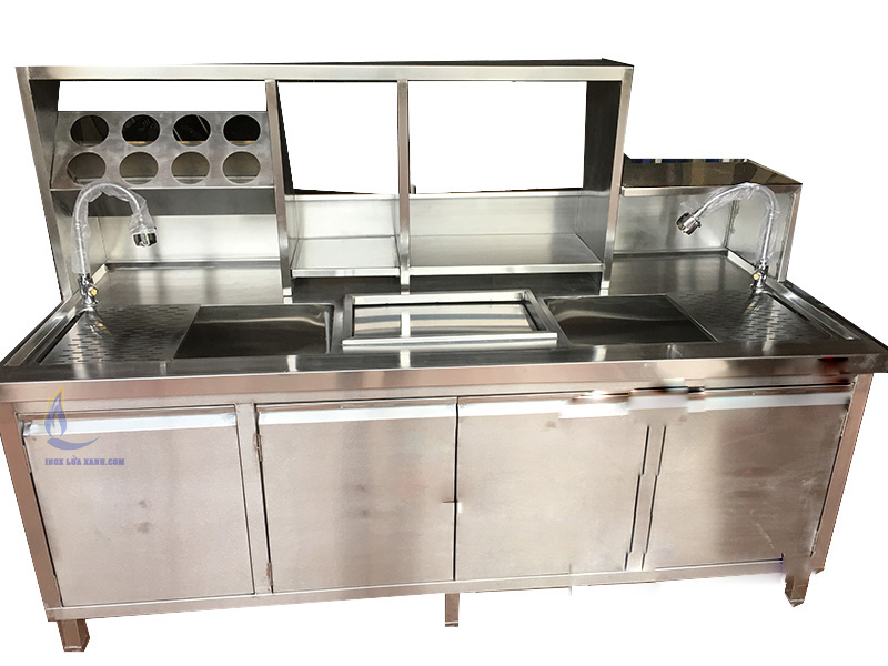 Các mẫu quầy bar inox