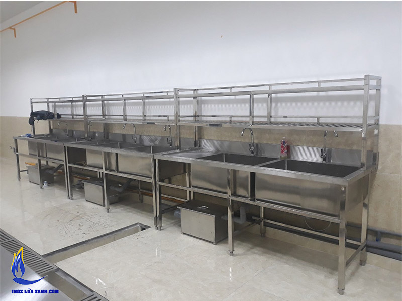 Chậu rửa công nghiệp inox