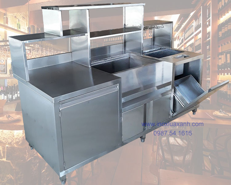 cung cấp quầy bar inox