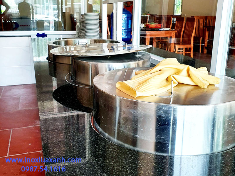 Giá nồi nấu phở bằng inox dùng điện