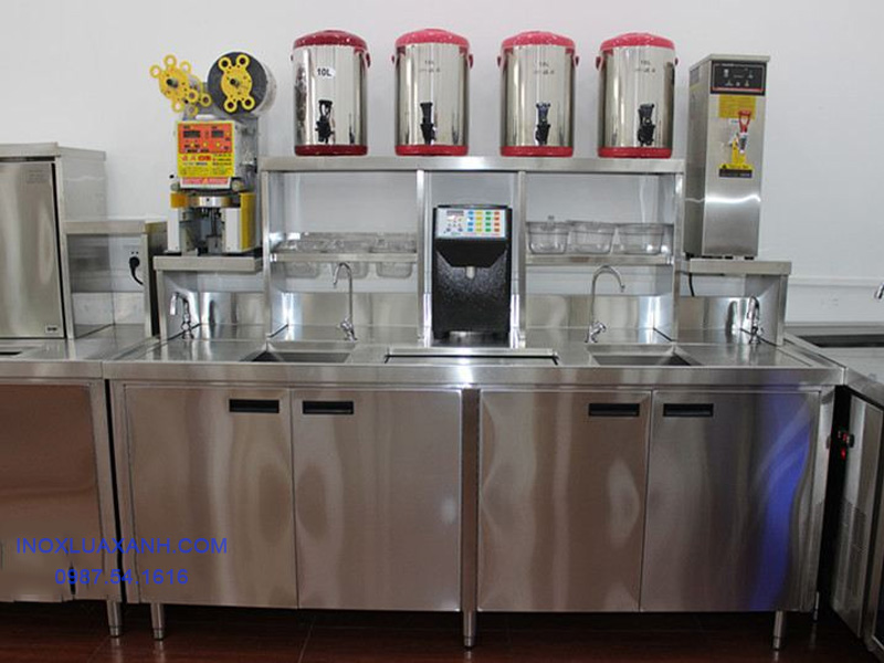 giá quầy pha chế trà sữa