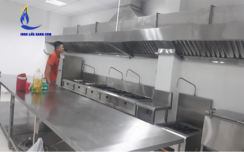 Hệ thống bếp công nghiệp inox