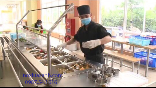 Máy hâm nóng thức ăn công nghiệp