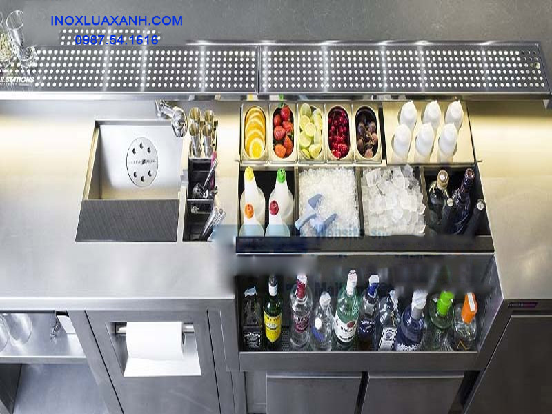 quầy bar trà sữa đẹp