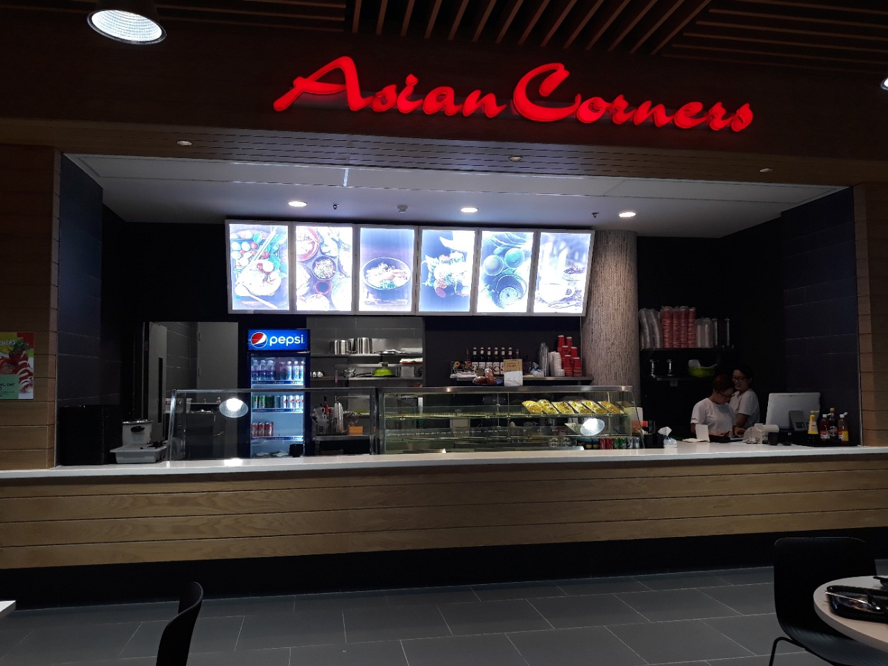 Quầy pha chế cafe
