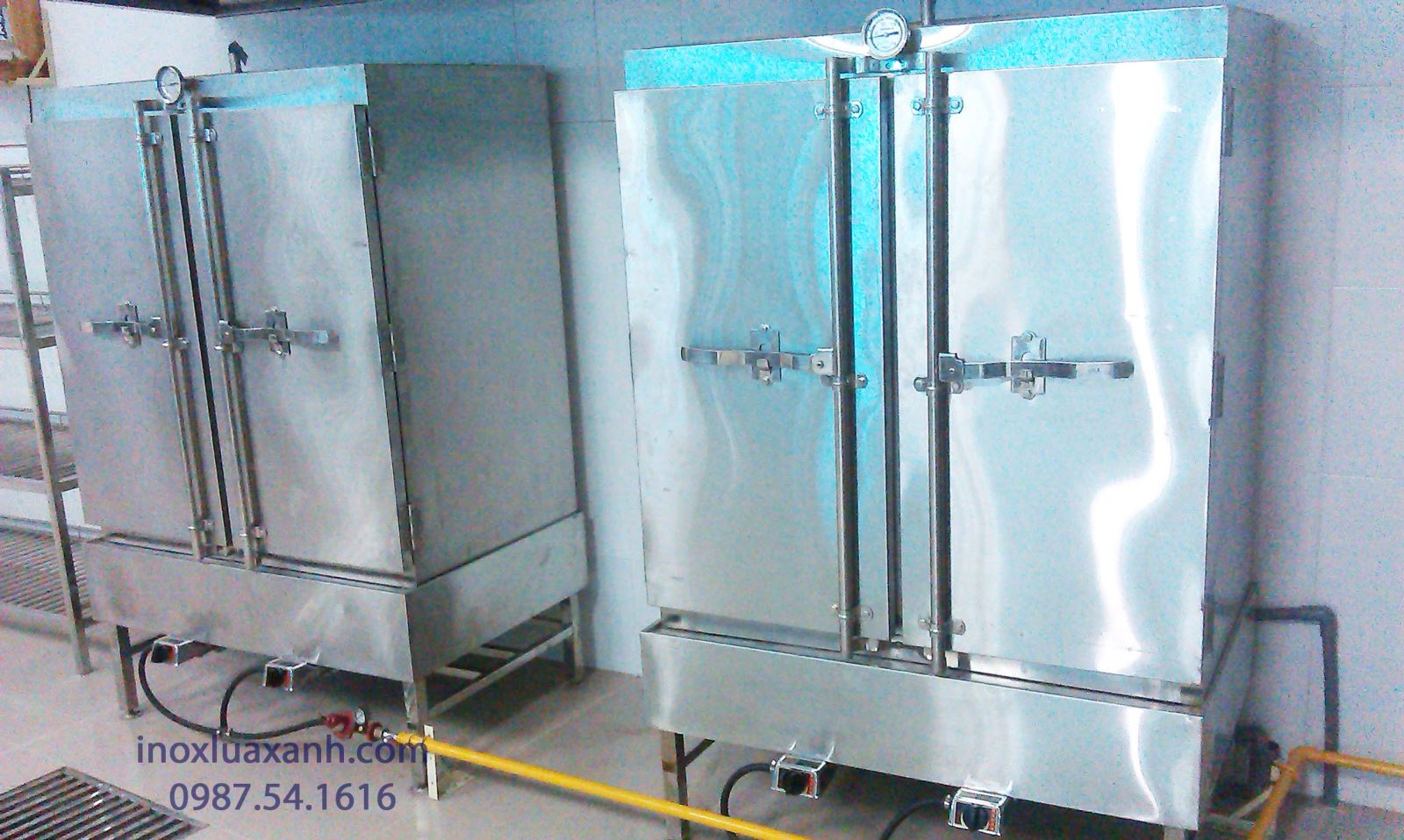 Tủ hấp cơm inox công nghiệp